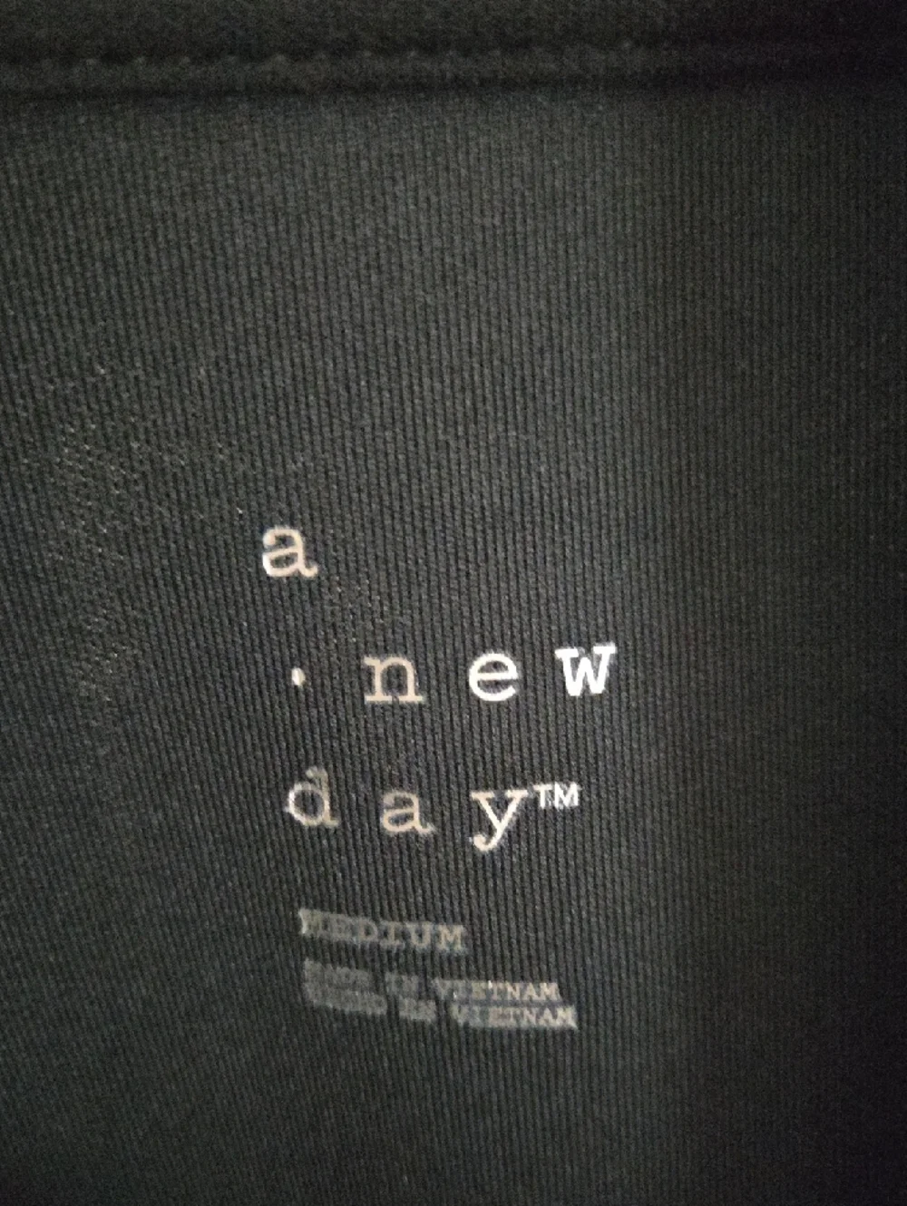 a new day Black V-Neck Pullover Sweatshirt - Picture 2 of 3